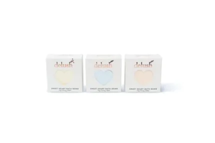 CBD Sweet Heart Bath Bomb 75mg (Delush)